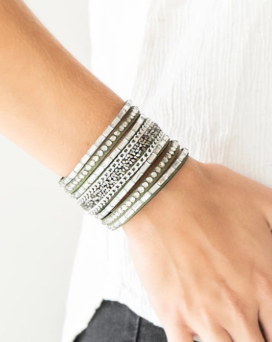 Rhinestone Rumble (green)