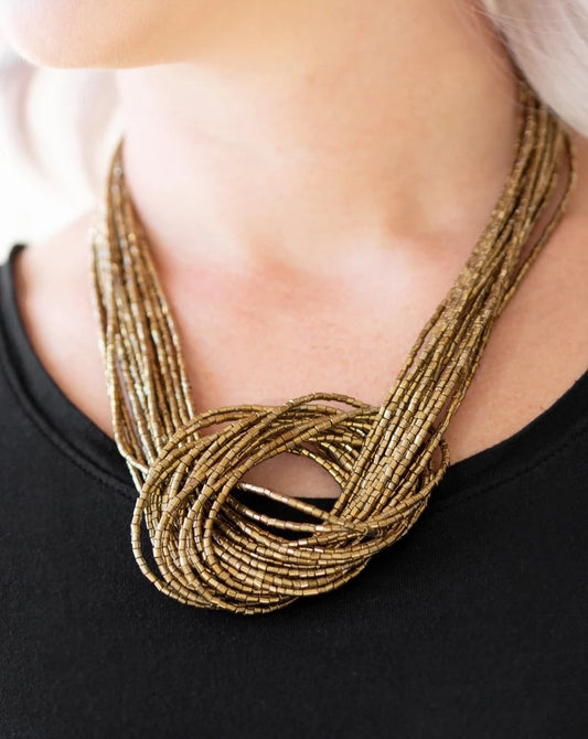 Knotted Knockout (brass)