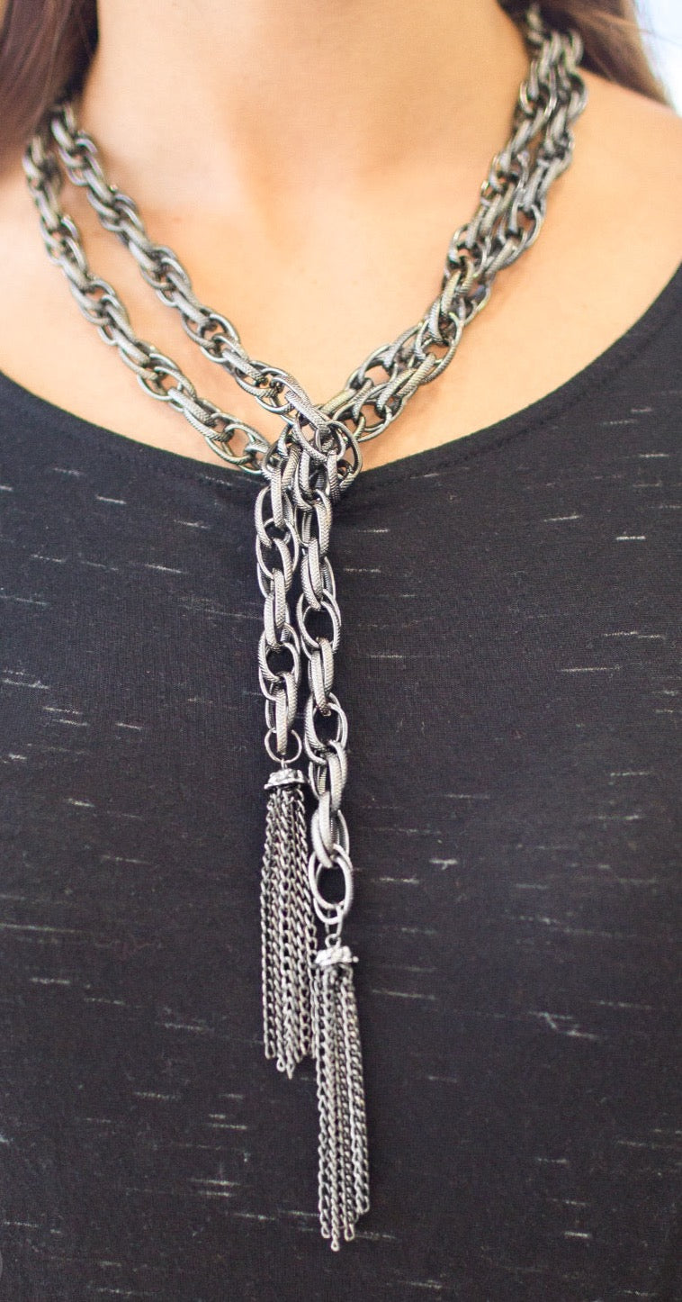 SCARFed for Attention (gunmetal)