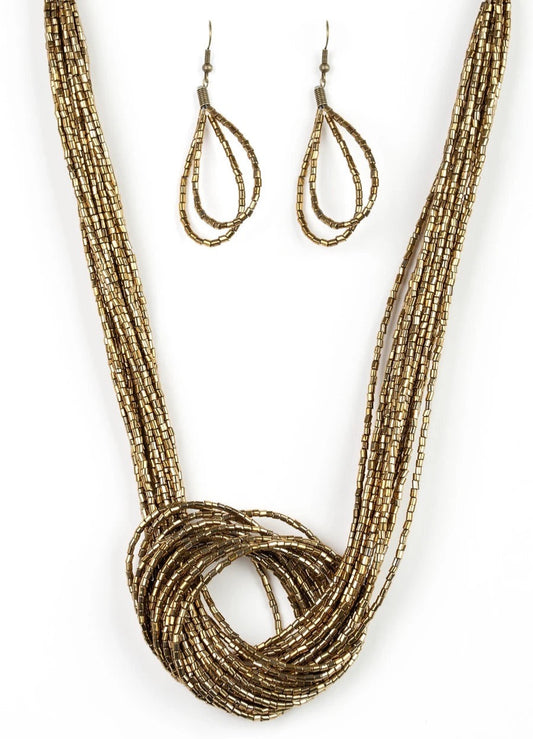 Knotted Knockout (brass)