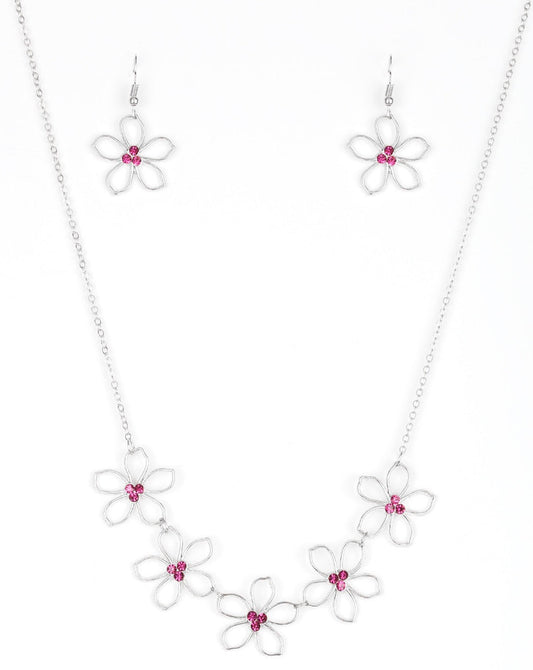 Hoppin’ Hibiscus (silver)