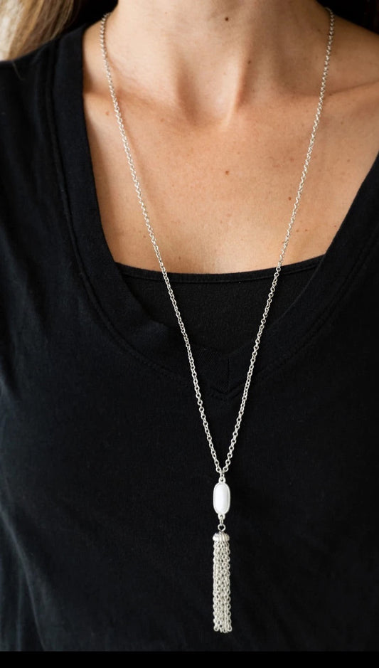 Tassel Tease (white)