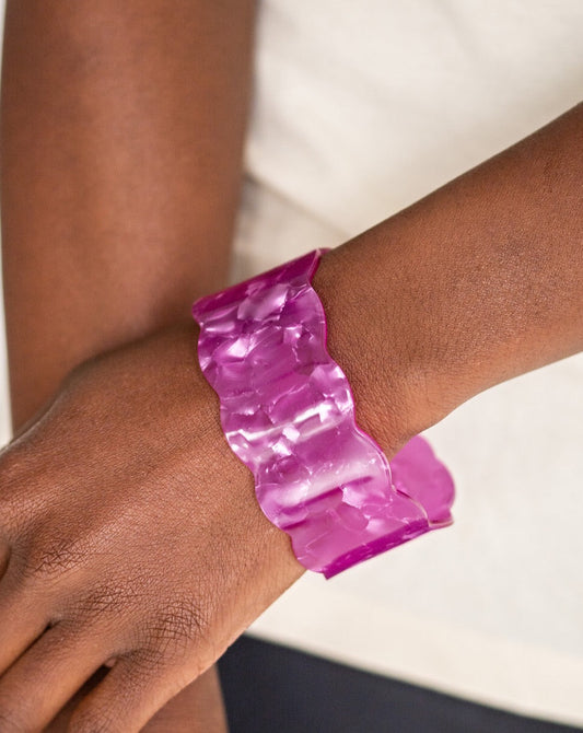 Retro Ruffle (purple)