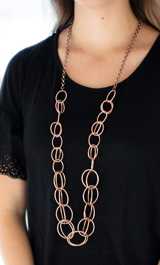 Elegantly Ensnared (copper)