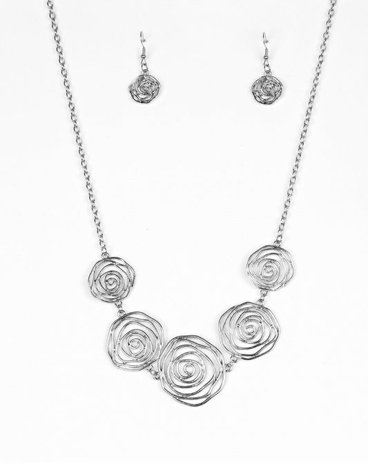 Rosy Rosette (silver)