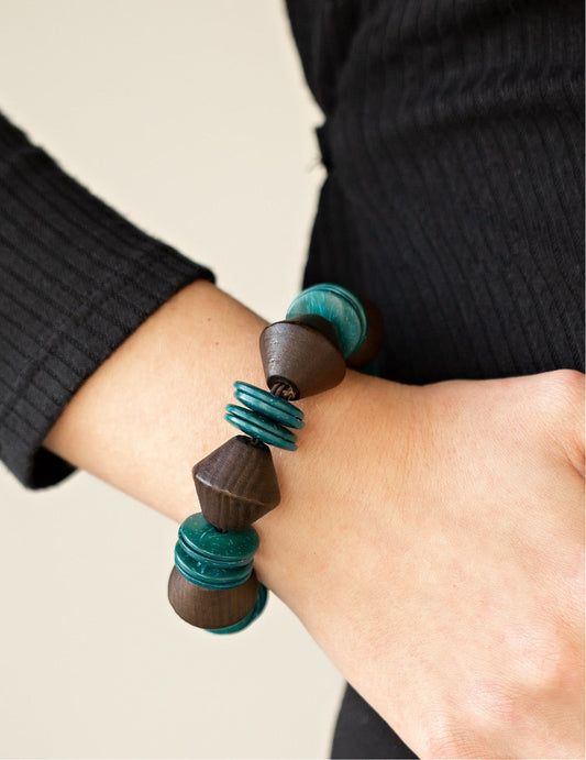 Bermuda Boardwalk (blue/wood)