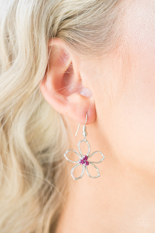 Hoppin’ Hibiscus (silver)