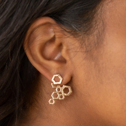 Six-Sided Shimmer (gold)