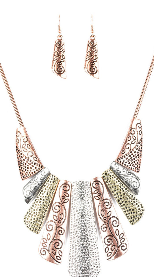 Untamed (copper/silver/brass)