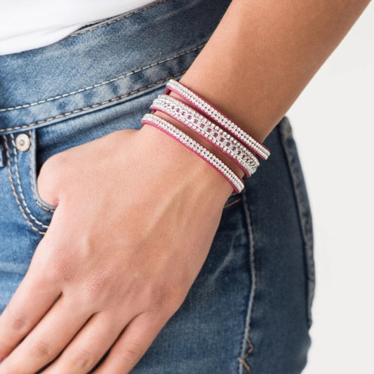 Rollin’ In Rhinestones (pink)